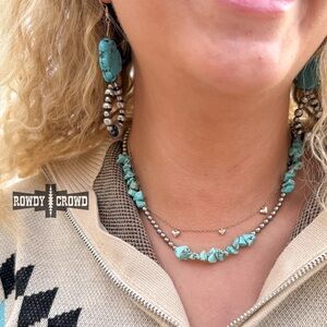 Rockin With Turquoise Necklace